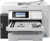 МФУ струйный Epson M15180 (C11CJ41408/407) A3+ Duplex WiFi черный