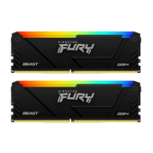 Память DDR4 2x8Gb 3200MHz Kingston KF432C16BB2AK2/16 FURY Beast RGB PC4-25600 288-pin
