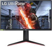 Монитор LG 27" UltraGear 27GN65R-B черный IPS 16:9 HDMI матовая HAS Piv 1000:1 300cd 178гр/178гр 1920x1080 144Hz G-Sync FreeSync Premium DP FHD 7.2кг