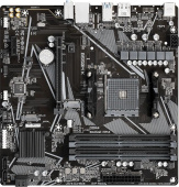 Материнская плата Gigabyte B550M K Soc-AM4 AMD B550 4xDDR4 mATX AC`97 8ch(7.1) GbLAN RAID+HDMI+DP