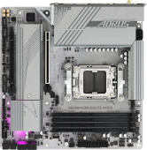 Материнская плата Gigabyte B650M AORUS ELITE AX ICE Soc-AM5 AMD B650 4xDDR5 mATX