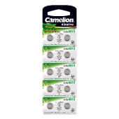 CAMELION G13 BL-10 Mercury Free (AG13-BP10(0%Hg), 357A/LR44/A76 батарейка для часов)