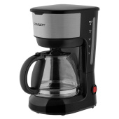Кофеварка капельная Scarlett SC-CM33012 600Вт черный/серебристый