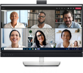 Монитор Dell 27" C2722DE черный IPS LED 8ms 16:9 HDMI M/M Cam матовая HAS Pivot 350cd 178гр/178гр 2560x1440 DisplayPort Ultra HD 2K (1440p) USB 8.8кг