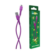 MORE CHOICE (4627151193199) K16a Дата-кабель USB 2.0A для Type-C- 1м фиолетовый