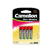 CAMELION LR03 Plus Alkaline BL-4 (LR03-BP4, батарейка,1.5В)