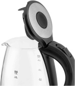 Чайник электрический Vitek VT-7008 (TR) 1,7Вт 2200Вт черный/серебристый