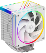 Кулер для процессора ID-Cooling Frozn A610 ARGB Wh Soc-AM5/AM4/1151/1200/2066/1700 4-pin 29.9dB Al+Cu 250W 940gr LED Ret