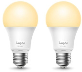 Умная лампа TP-Link Tapo L510E (2pack) E27 8.7Вт 806lm Wi-Fi (упак.:2шт) (TAPO L510E(2-PACK))