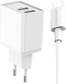 MORE CHOICE NC44i СЗУ 2USB 2.4A для 8-pin White