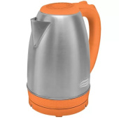 Чайник электрический Великие реки Амур-1 1,8л 1500Вт серебристый/оранжевый