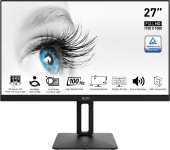 Монитор MSI 27" Pro MP271AP черный IPS LED 1ms 16:9 HDMI M/M матовая HAS Piv 300cd 178гр/178гр 1920x1080 100Hz VGA DP FHD 3.9кг