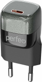 PERFEO (I4650) TYPE-C, GaN, 20W, черный