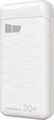 MORE CHOICE (4627151193809) PB33-20 White - 20000mAh 2USB 2.1A