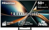 Телевизор Hisense 65" 65U7Q  SMART TV Черный