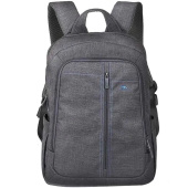 Рюкзак для ноутбука 15.6" Riva 7560 полиэстер серый