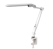 CAMELION KD-830 C01 белый (LED Свет-к наст.,10 Вт,230В, на струбц.,600 лм,сенс. рег.ярк и цвет.темп.)