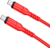 HOCO (6931474794154) X59 USB 3.0A 60W для Type-C Type-C Red 1 м