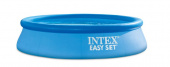 INTEX Надувной бассейн EASY SET 2.44MX61см (с фильтр насосом) 28108