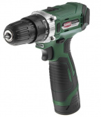 HAMMER ACD12CS Аккум.дрель 12В 1X1.5Ач LIION 10мм 0-350/0-1400об/мин 26Нм 645151