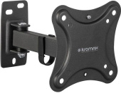 Кронштейн для телевизора Kromax CORBEL-2 черный 10"-32" макс.25кг