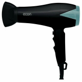 Фен Econ ECO-BH210D 2000Вт черный/голубой