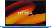 Ноутбук 15.6" Infinix Inbook Y2 Plus Core i3 1115G4 8Gb SSD256Gb Intel UHD Graphics IPS FHD (1920x1080) Windows 11 Home blue WiFi BT Cam (71008301213