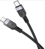 HOCO (6942007636261) X109 USB 3.0A 60W для Type-C Type-C Black 1 м