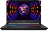 Ноутбук MSI Pulse 15 B13VGK-1431XRU Core i7 13700H 16Gb SSD1Tb NVIDIA GeForce RTX4070 8Gb 15.6" IPS FHD (1920x1080) Free DOS grey WiFi BT Cam (9S7-158561-1431)