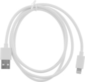 Кабель KingPrice KP-USBAL-1m USB (m)-Lightning (m) 1м белый