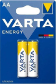 Батарея Varta Energy LR6 Alkaline AA (2шт) блистер