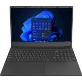 Ноутбук 15.6" IRU Калибр 15TLR черный i5-1135G7 16GB/512GB IrisXeGr DOS (1998650)