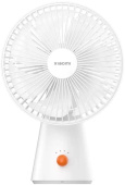 Вентилятор настольный Xiaomi Rechargeable Mini Fan BHR6089GL 4скорости черный 1шт в упак.