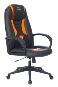Кресло игровое ZOMBIE 8 ORANGE черный/оранжевый (1583067)