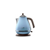 Чайник электрический Delonghi KBOV2001.AZ 1.7л  2000Вт голубой