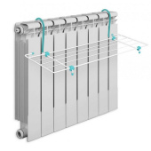 Сушилка для белья Nika СБ5-65/C на батарею,серебрянный