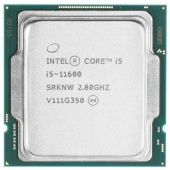 Процессор Intel Core i5-11600 Rocket Lake OEM 2.8ГГц 12MB UHD Graphics 750 LGA1200 (CM8070804491513)