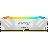 Память DDR5 16Gb 6800MHz Kingston Fury Renegade White RGb KF568C36RWA-16