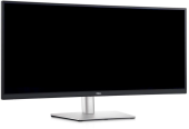 Монитор Dell 34.14" P3424WE серебристый/черный IPS LED 21:9 HDMI матовая HAS Piv 300cd 178гр/178гр 3440x1440 60Hz DP WQ USB 10.17кг