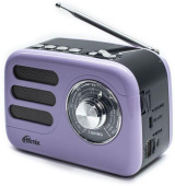Радиоприемник Ritmix RPR-033 LAVENDER лавандовый