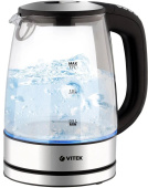 Чайник электрический Vitek VT-8828 1.7л 2200Вт серебристый