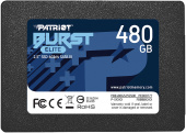 Накопитель SSD Patriot Burst Elite 480GB, SATA 2.5", PBE480GS25SSDR, 450/320, RET