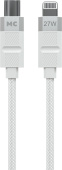 MORE CHOICE (4620202555045) K87ia USB 3.0A PD 27W для Lightning ng 8-pin Type-C - 1м , белый