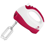 Миксер ВАСИЛИСА МК1-300 белый с малиновым