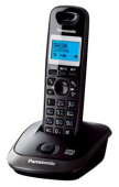 Р/Телефон Dect Panasonic KX-TG2521RUT темно-серый металлик автооветчик АОН