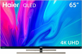 Телевизор QLED 65" Haier 65 Smart TV S7 черный Smart TV безрамочный