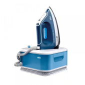 Парогенератор Braun IS2565BL 2400Вт белый/синий