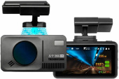 Видеорегистратор с радар-детектором TrendVision DriveCam Real 4K Signature LNA 2CH черный 140° 120° 640х480 WiFi