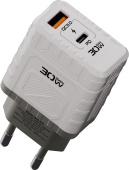DEFENDER (83230) UPA-132 30W, USB A+C, белый