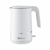 Чайник электрический Sakura SA-2176W 1.7л 1800Вт белый